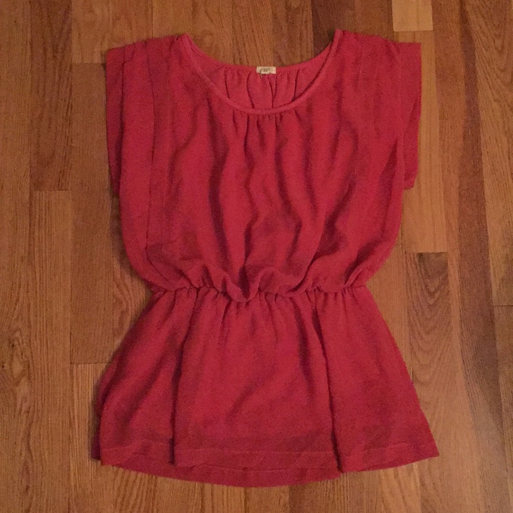 Blush rose blouse from J.Crew